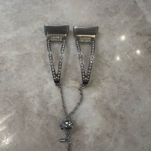 Fitbit Charge 5 Silver Sparkle Band